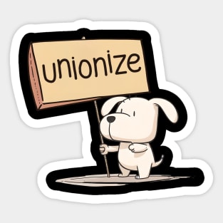 Unionize Sticker